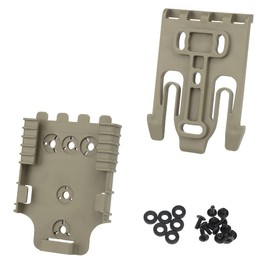 Tactical Quick Release Buckle Kit, QSL for Hunting Pistol Quick Pull Gun Holster Adapter Base Accessories