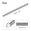 sourcing map 15Pcs M6 x 100mm Fully Threaded Rod 304