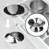 KADAX Pot Lid Handle, Plastic and Stainless Steel Fireproof Lid