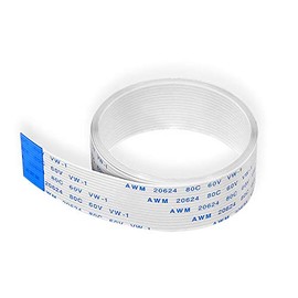 Dorhea 39.3 inch Camera Cable for Raspberry Pi 4 B FFC FPC Ribbon 15 pin Extension Cord Flat Wire Cable Connection for Raspberry Pi 2/3 B B+/4 B Camera Module 39.3'' / 100cm (2 Pcs)