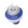 Floating Mini Chemical Dispenser Adjustable Plastic 600 Mah Floating Chlorine