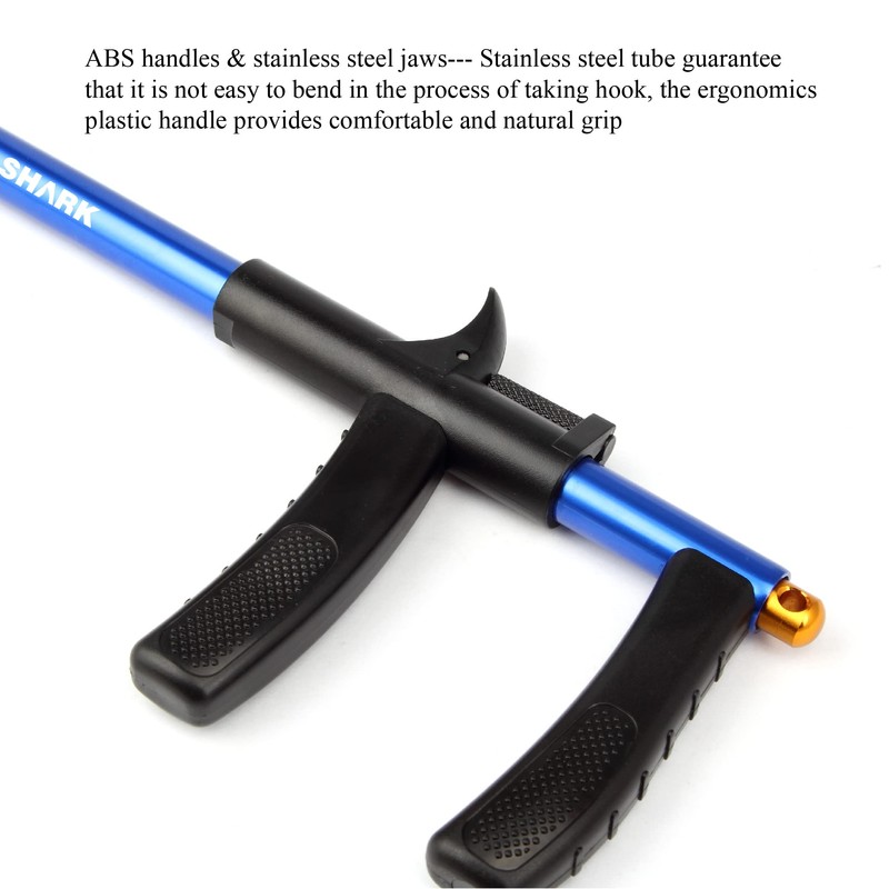 Crazy Shark Hook Remover Aluminum Fish Hook Remover Extractor 9.6in