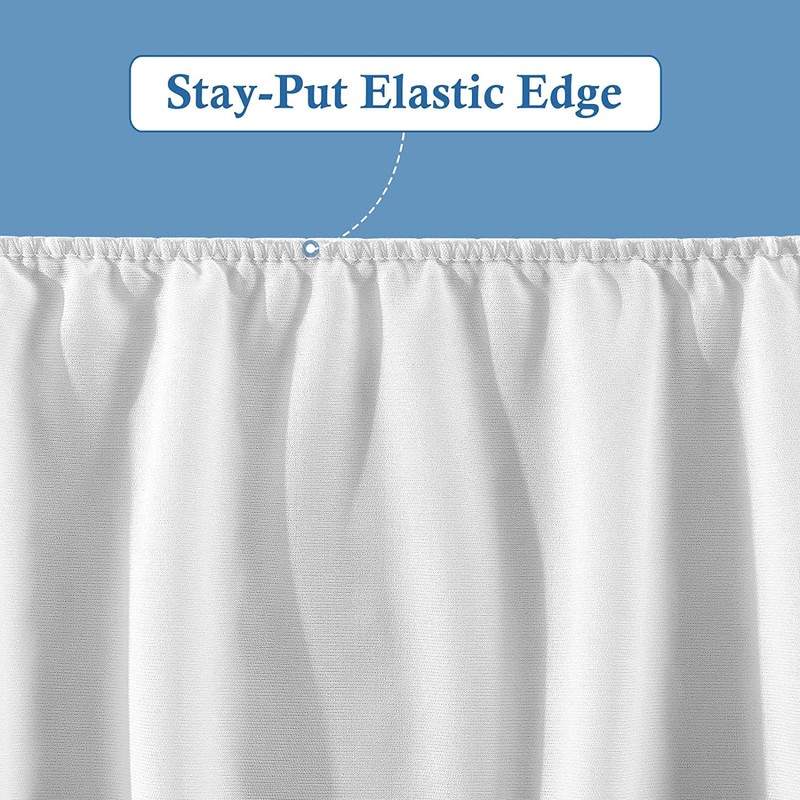 Super King Terry Toweling Waterproof Mattress Protector 182x200 cm Cotton