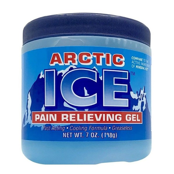 Artic Ice Pain Relieving Gel 2% Menthol Blue 7 Ounce, 1 count