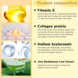 24K Gold Eye Pads 25 Pairs Eye Pads Against Dark Circles, Rich Hyaluronic Acid, Collagen and B5, Moisturising, Anti-Ageing Eye Masks, Eye Pads, Reduce Wrinkles and Swelling, Dark Circles