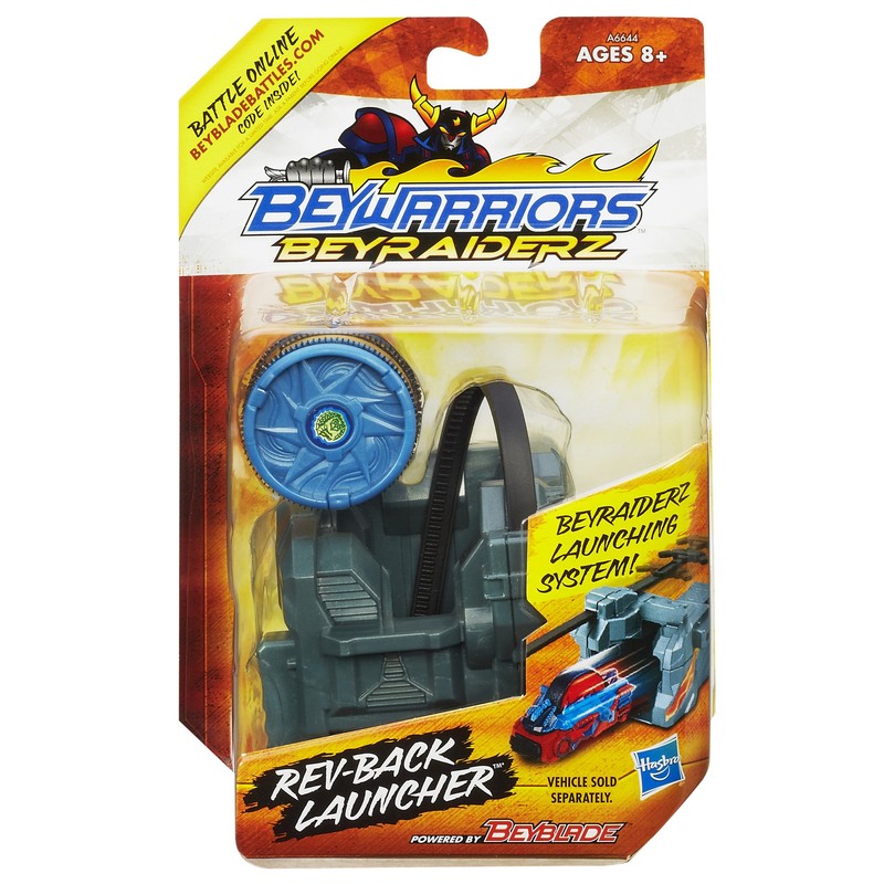 Beyblade BeyRaiderz Rev-Back Launcher Pack
