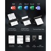 Portable Printers Wireless for Travel, Inkless Thermal Printer, Small Bluetooth