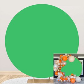 Bovlleetd Green Screen Photography Background 220 cm Green Background Video and TV Conference Live Streaming, Canvas Photo Backgrounds Holder Not Included