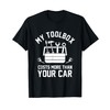 Funny Automobile Mechanic My Toolbox Costs More Humor T-Shirt