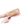 Hideowakamatsu Kyowa, Ostrich Genuine Leather, Luxury Men's, Women's, L-Shaped Long