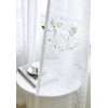 Sarah Haus Lace Curtain Panel (Single), Hebron Pattern Drapes, Rod