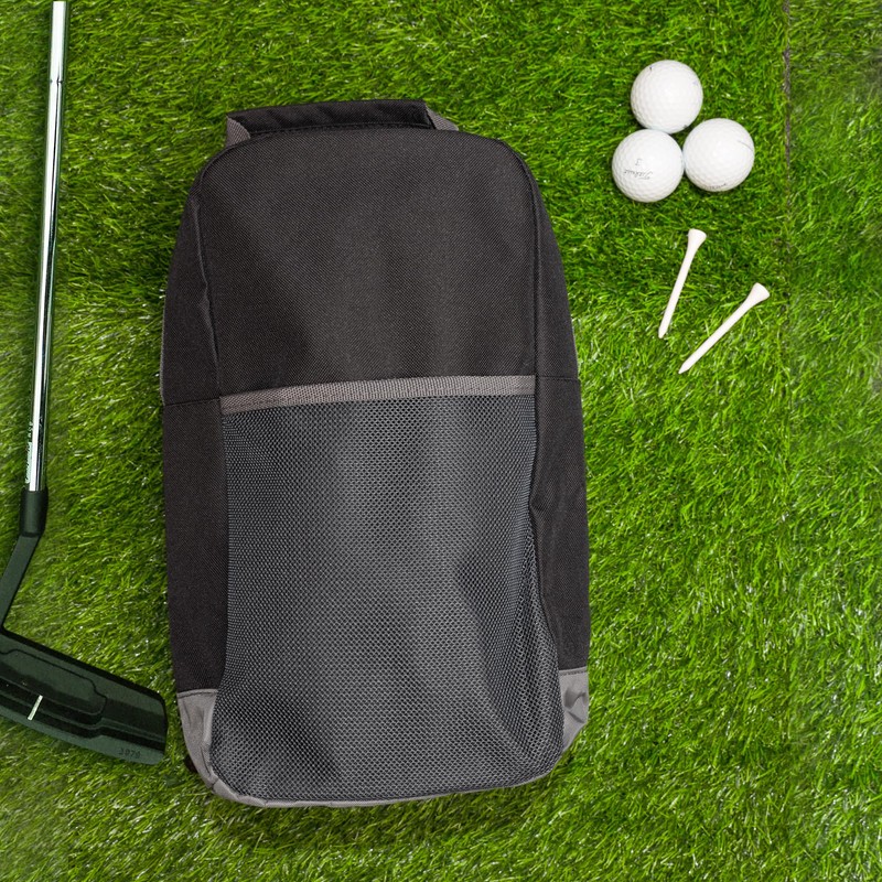 Always Looking Good Golf Shoe Bag with Monogrammed Embroidery Initial