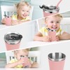 Vermida Kids Cups with Straws and Lids Leak Proof, 12oz