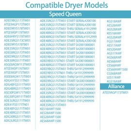 ADE30RGS171TW01 ADE3LRGS171TW01 ADE4BRGS171TW01 Dryer Heating Element