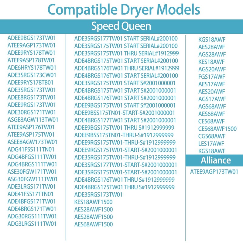 ADE30RGS171TW01 ADE3LRGS171TW01 ADE4BRGS171TW01 Dryer Heating Element