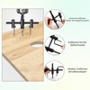 VZU Adjustable Circle Cutter, Adjustable Hole Saws for Diameter 30-300