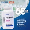 (3 unidades) Aceite de pescado Omega-3 sin colesterol de 1000