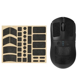kwmobile Gaming Maus Grip Tape für Universal Wireless Mouse Mouse Grip - Rutschfestes Grip-Tape für PC Mouse - Maus Griffband in verschiedenen Größen - Schwarz