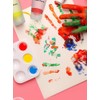 10 PCS Chalk Paste Set,Screen Printing Ink,Sponge for Chalk Paste,Chalk