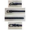 KASSAI Perforated Belt, Total Length 41.3 inches (105 cm), Width