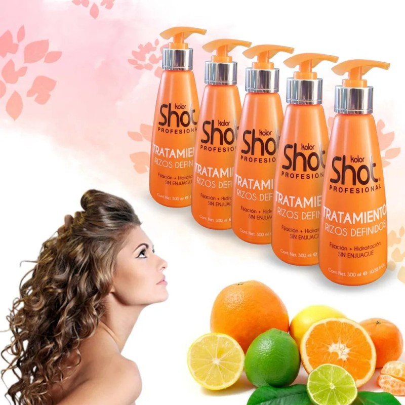 Kit Tratamiento Activador De Rizos Definidos 5 Pzs