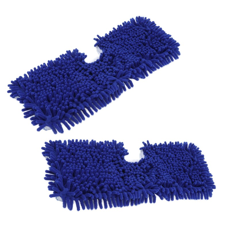 2PCS Mop Head Pad Microfiber Mop Replacement Pad Washable Reusable