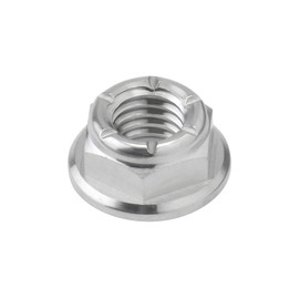 ジータレーシング(ZETA RACING) チタン フランジロックナット M8 P=1.25 ダートフリーク DIRTFREAK D6888(旧品番:ZT21-1081)