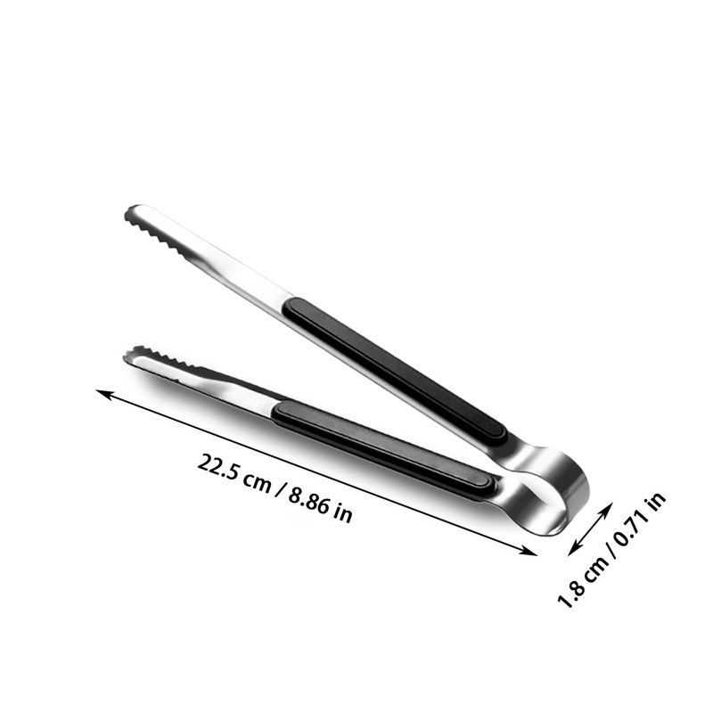 Stainless Steel Kitchen Tongs Cooking Utensils, with Non-Slip Easy Grip