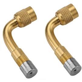 [2pack] Moped 90° L-Type Air Valve for Motorcycles, Suitable for Small Wheel Vehicles, Car Air Pump