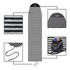 UPSURF 7'6"/8'/8'6"/9'/10'Surfboard Sock Cover-Long board Sock Cover Light Protective Bag