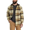 Carhartt Men's Rugged Flex Relaxed Fit Flannel Fleece Lined Hooded