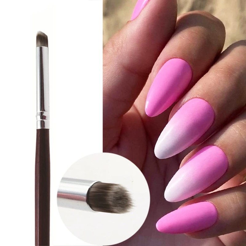 1 Pc Professional Nail Art Brush/Manicure Gel Polish Brush/Gradual Color