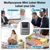 Funio Label Maker with Tape, Label Printer for Business, Sticker