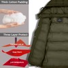 FARVALUE Mens Winter Coats Warm Puffer Jacket Thicken Winter Parka