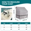 900D Boat Center Console Cover for Outdoor Storage with Large