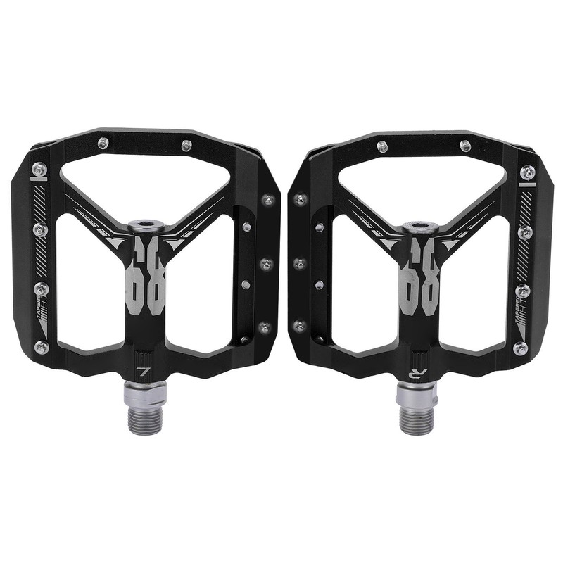 Enlee 2pcs Mountain Bike Pedals NonSlip DU Bearing Lightweight Bicycle