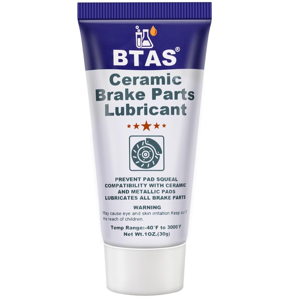 BTAS Ceramic Brake Parts Synthetic Grease 1 oz, Assembly Lubricant