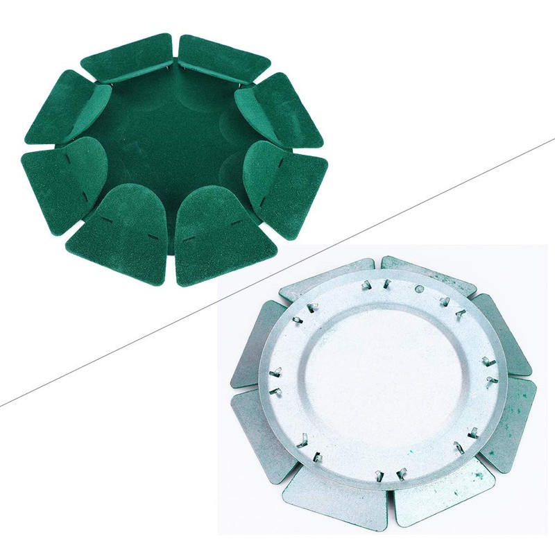 Haosie Putting Mat Indoor Golf, Flocking Surface Golf Hole, Green