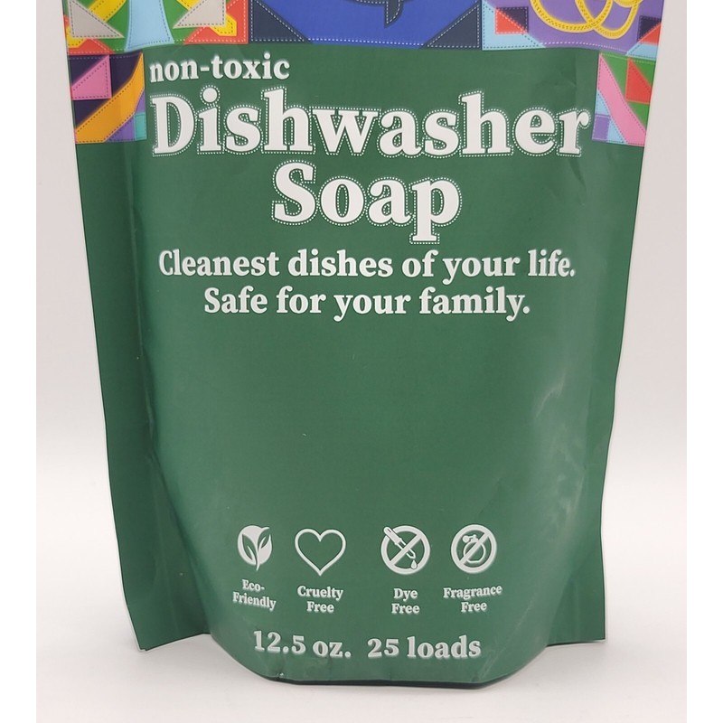 TrulyFree Eco-Friendly DISHWASHER SOAP - 12.5 oz / 25 loads