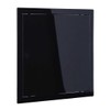 Plasterboard Access Panel Black 100x100mm Soft Closing Polished PVC