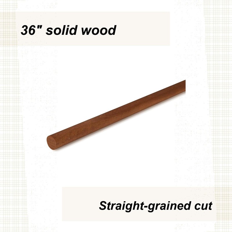 Cindoco Mahogany Dowel 1/2" Round, Single Piece