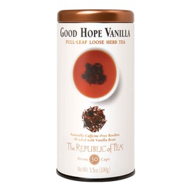 The Republic of Tea Good Hope Vanilla Red Full-Leaf Tea, 3.5 Ounces / 50 Cups