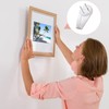 Hezhou Pack of 50 Picture Hooks for Hard Wall Pictures,