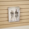 Econoco Clear Hanging Literature Document Brochure Holder for Slatwall 8½”