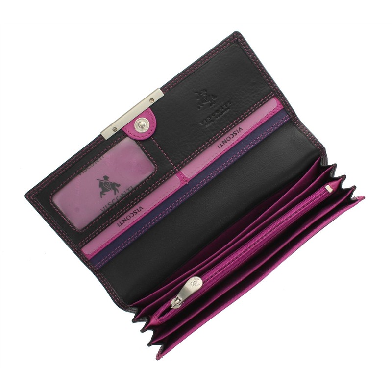 Visconti Soft Leather Rio Ladies Purse Style RFID Blocking R11
