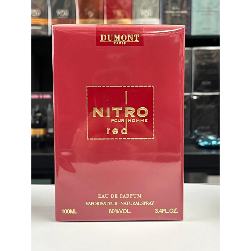 Dumont Nitro Red Eau de Parfum for Men 3.3 fl.