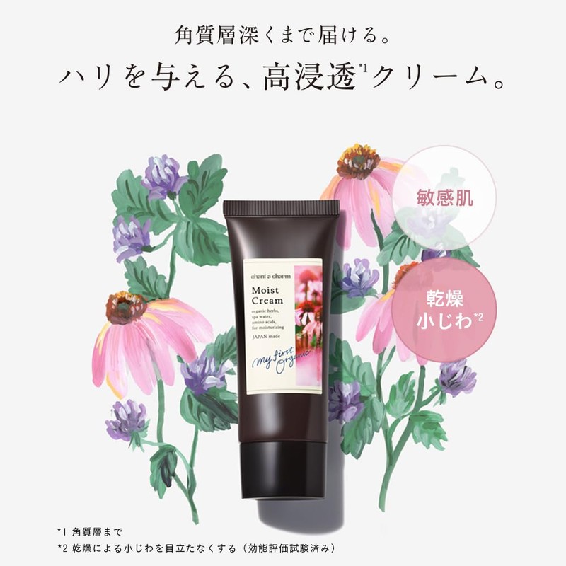 Chantor Charm Moist Cream 1.1 oz (30 g) Moisturizing Cream