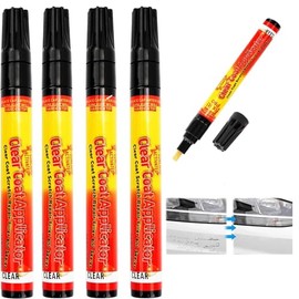 4PCS Vitanst Clearfix Scratch Remover - Effective Auto Paint Touch-Up Brush, Magic Car Scratch Removal Pen, for All Car Colors & Surfaces, Easy to Use