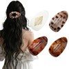 4 PCS Elegant Flat Hair Clips for Women - Lightweight