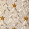 MIULEE Christmas Pillow Covers 18x18 Inch Set of 2, Beige